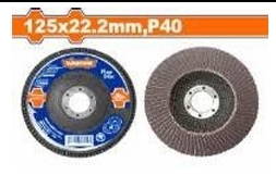 Nhám xếp nâu 125x22.2mm, P40