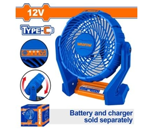 Quạt dùng pin  12V WLF1507
