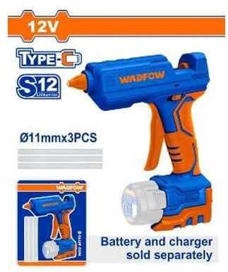 Súng bắn keo  dùng pin 12V  (không kèm pin  sạc)  WLU1412