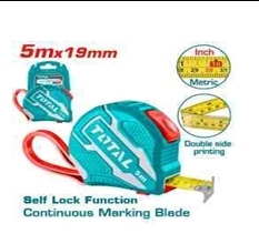 Thước kéo  thép nền  vàng  5x19mm