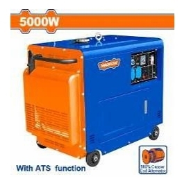 Tổ máy phát điện  dùng dầu diesel  5000W (loại  không ồn)