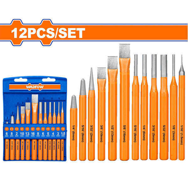 Bộ 12 mũi đột WadFow WCC8312