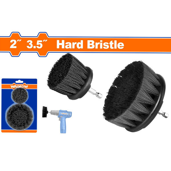 Bộ 2 bàn chải tròn lông cứng WadFow WND3402