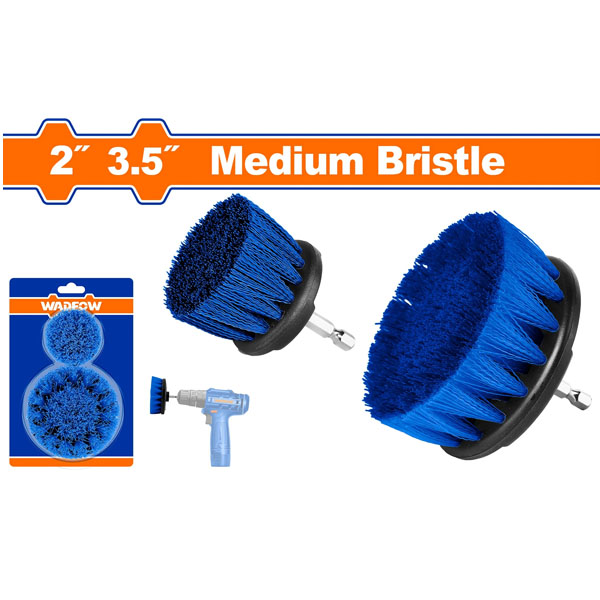 Bộ 2 bàn chải tròn lông thường WadFow WND2401