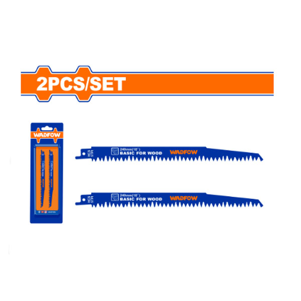 Bộ 2 lưỡi cưa kiếm (cưa gỗ) WadFow WJT1531L 240mm(9.5')