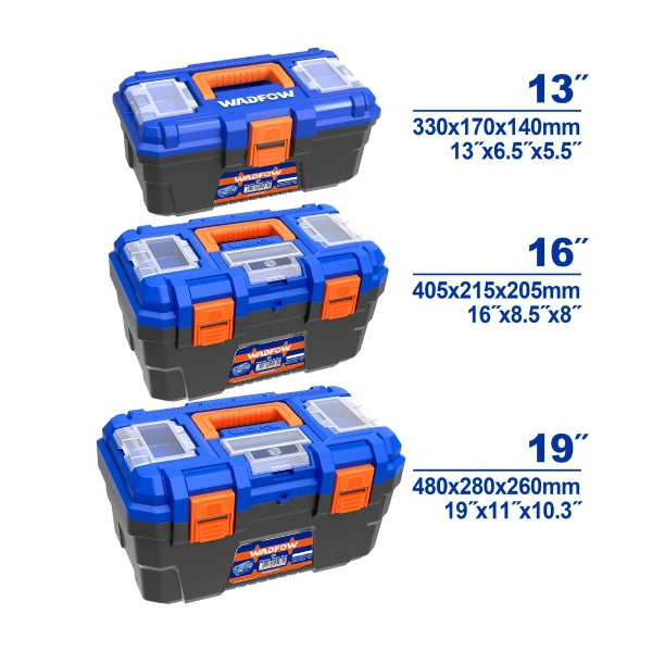 Bộ 3 hộp nhựa đựng dụng cụ 13' / 16' / 19' Wadfow WTB2103