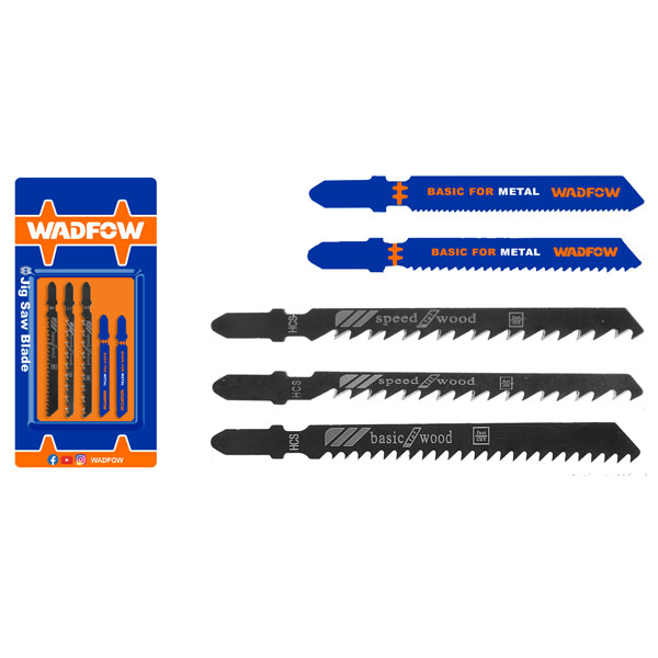 Bộ 5 lưỡi cưa lọng đa năng WadFow WJB2K51