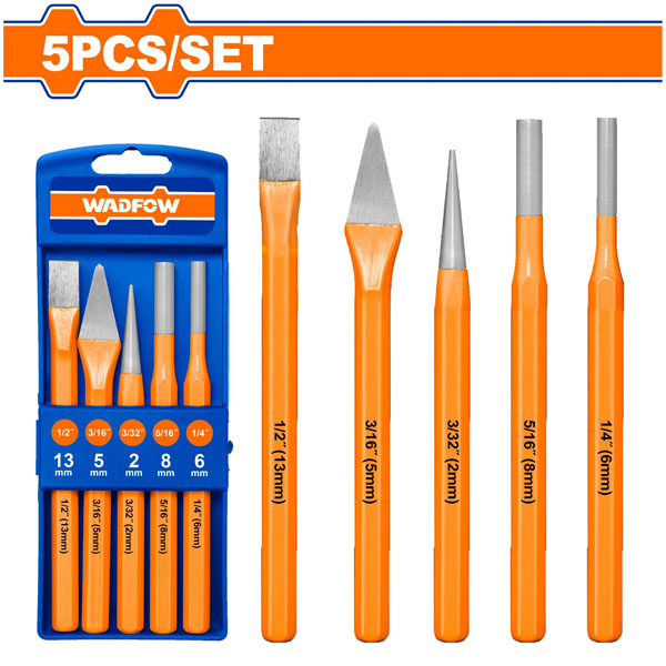 Bộ 5 mũi đục WadFow WCC8395