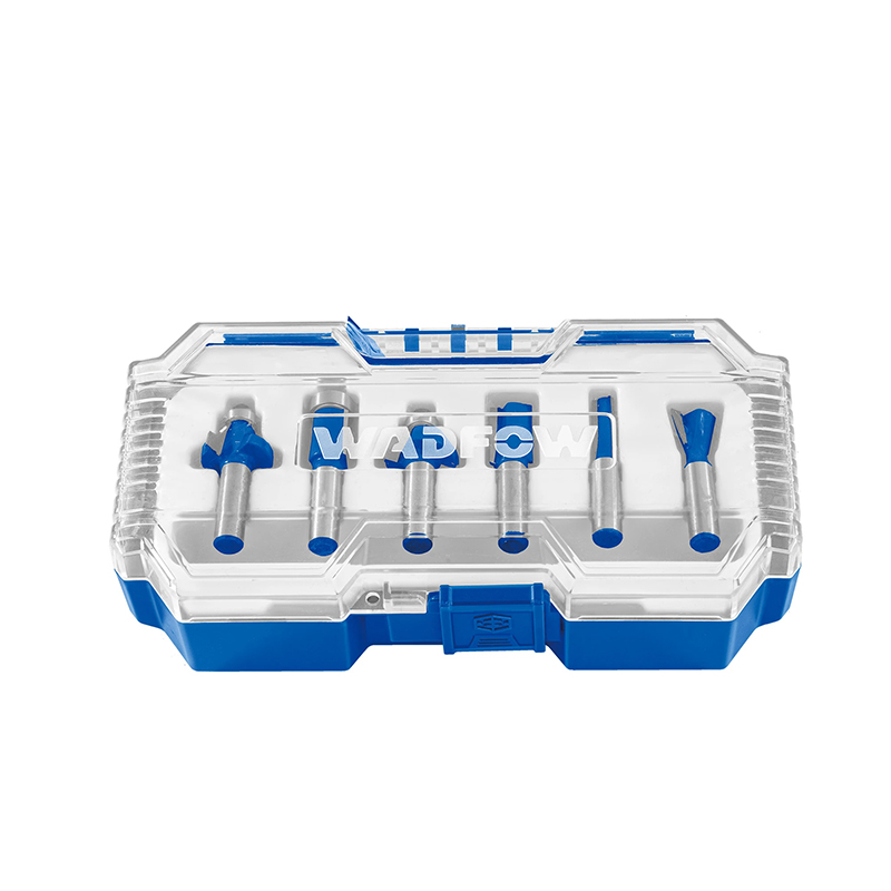 Bộ 6 mũi phay gỗ 12mm Wadfow WRKSR0112