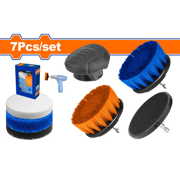 Bộ 7 bàn chải cọ rửa làm sạch WadFow WND5402