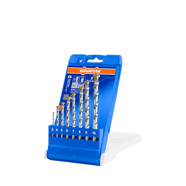 Bộ 8 Mũi khoan bê tông đuôi gài Wadfow WMJ6B08