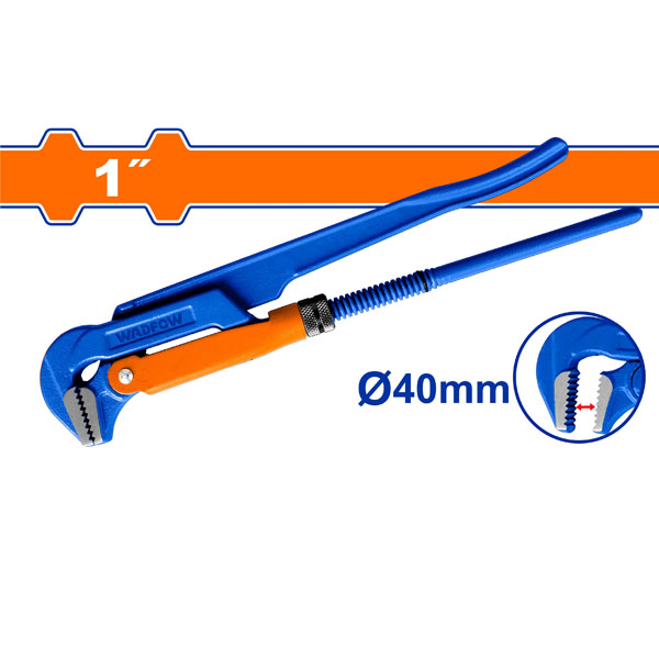 Cờ lê mở ống 90 độ hạng nặng Thụy Điển 1' WadFow WPW2101