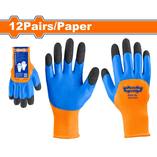 Găng tay cao su tự nhiên XL Wadfow WXG3804