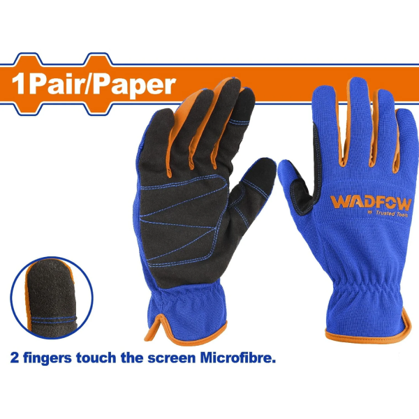 Găng tay cơ khí XL (2 ngón chạm cảm ứng) Wadfow WMG1E02