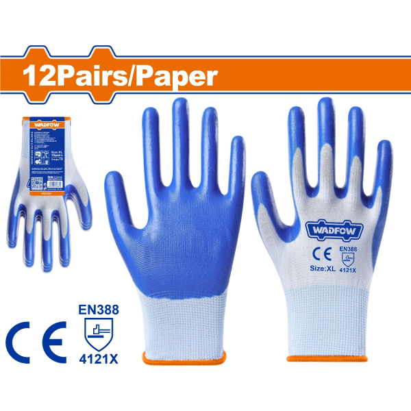 Găng tay Nitri XL Wadfow WGV2801