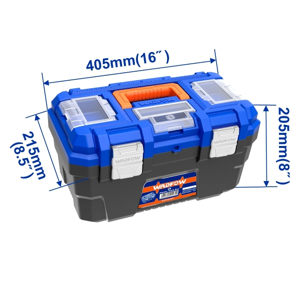 Hộp nhựa đựng dụng cụ 16 ' (khóa kim loại) Wadfow WTB3316