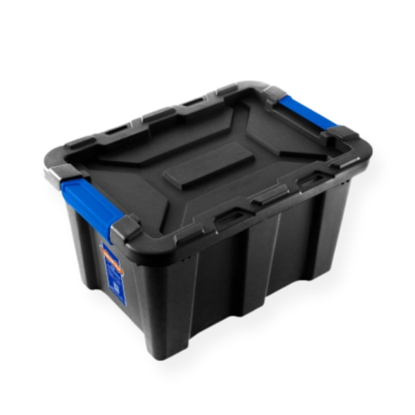 Hộp nhựa trữ kho đen 40L WadFow WTB3340