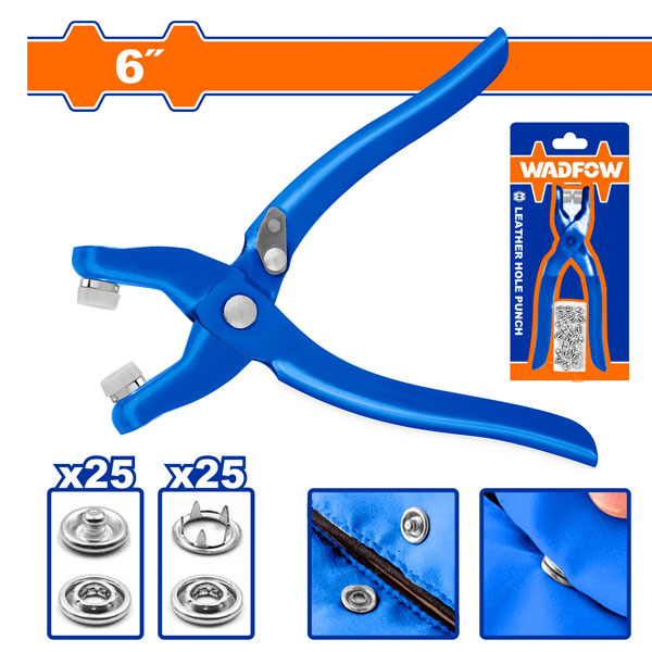 Kềm bấm khuy áo 6' WadFow WLH4601