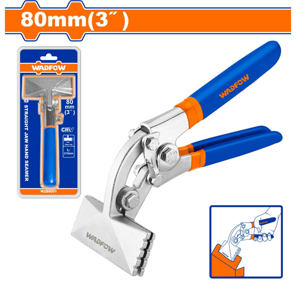 Kềm kẹp mỏ cong dẹp 3' WadFow WZB8002