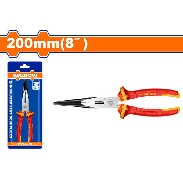 Kềm mũi cong cách điện 8' WadFow WPL4938
