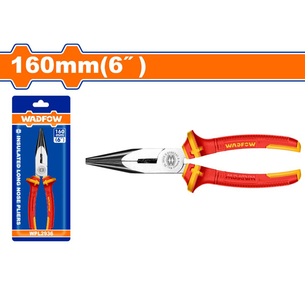Kềm mũi dài cách điện 6' WadFow WPL2936