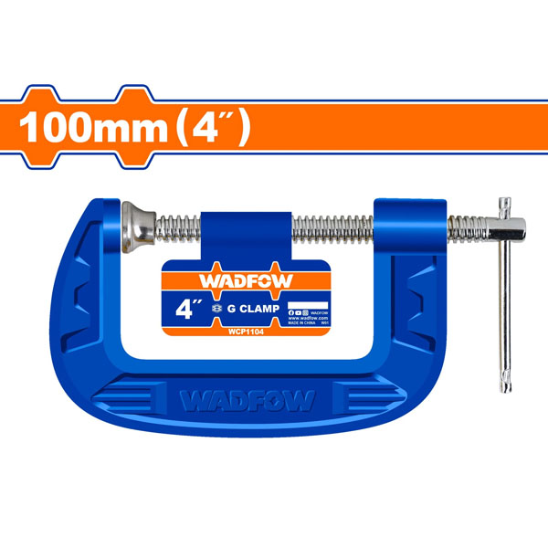 Kẹp chữ G 4'/100mm WadFow WCP1104