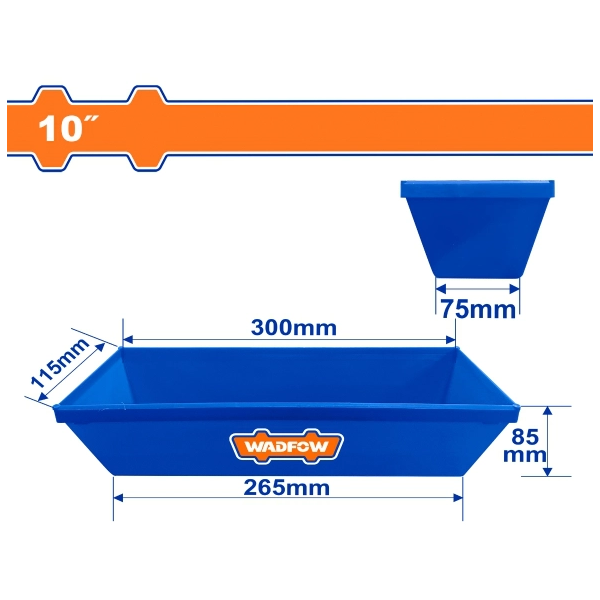 Khay trộn vữa 10' Wadfow WNQ1330