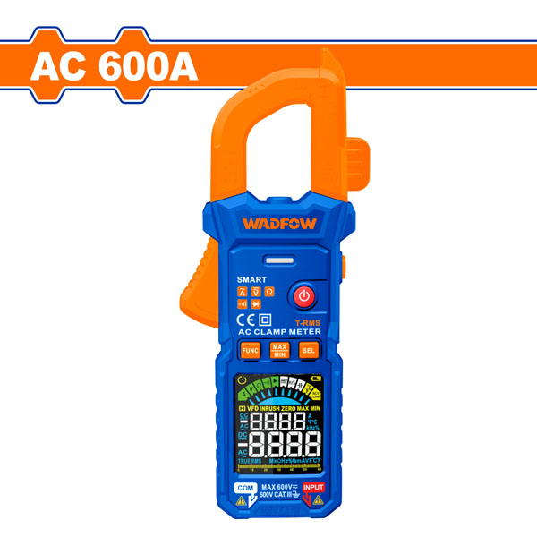 Kìm đo AC kỹ thuật số 600A-6000 số đếm WadFow WDM6505