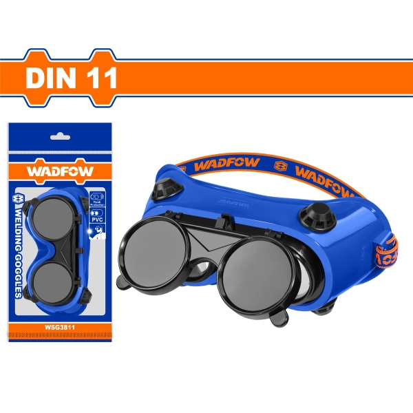 Kính bảo hộ DIN11 Wadfow WSG3811