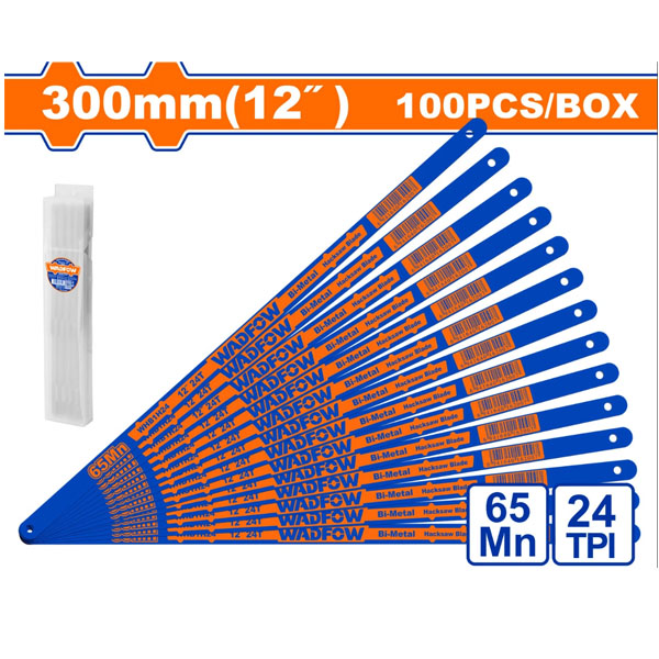 Lưỡi cưa khung cưa sắt 300mm 24T WadFow WHB1H24