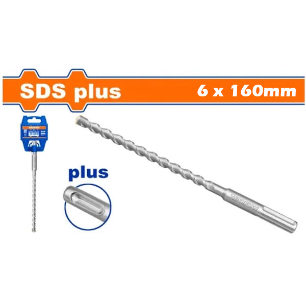 Mũi khoan bê tông đuôi gài 6x160mm Wadfow WHD1205