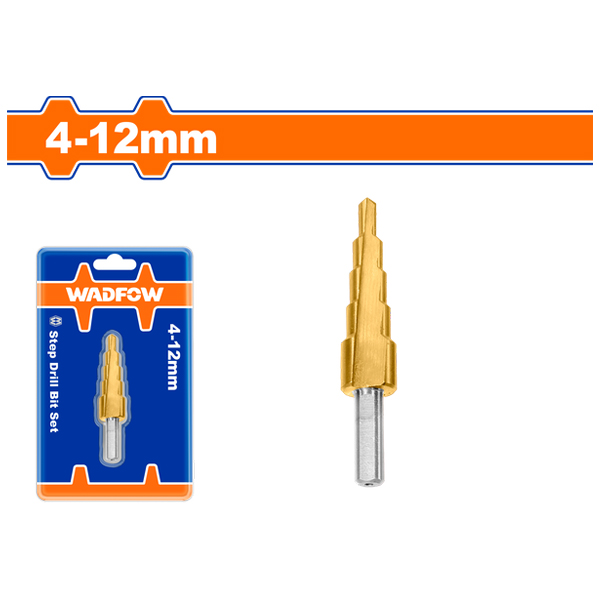 Mũi khoan tháp 4-12mm Wadfow WJD1401