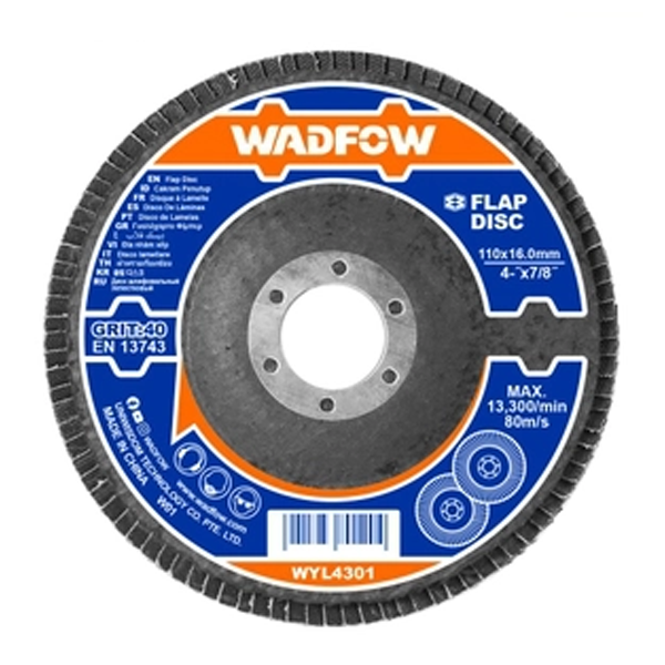 Nhám xếp nâu 100x16mm, P40 Wadfow WYL4301