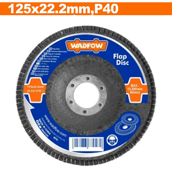 Nhám xếp nâu 150x22mm, P40 Wadfow WYL3301