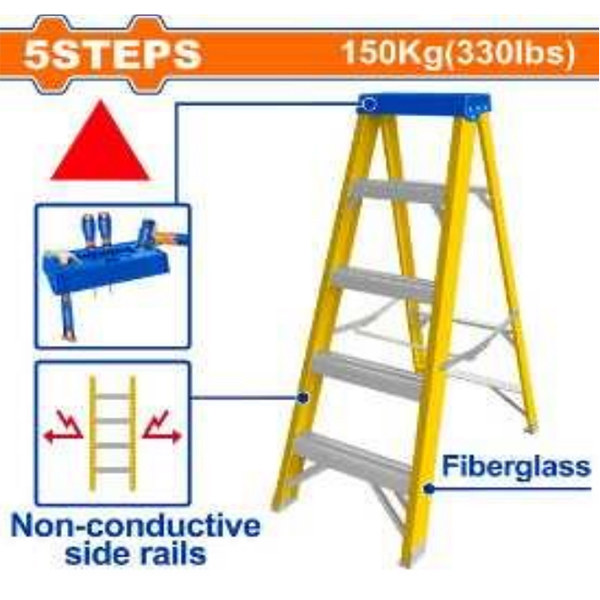 Thang cách điện 5 bậc Wadfow WLD0905