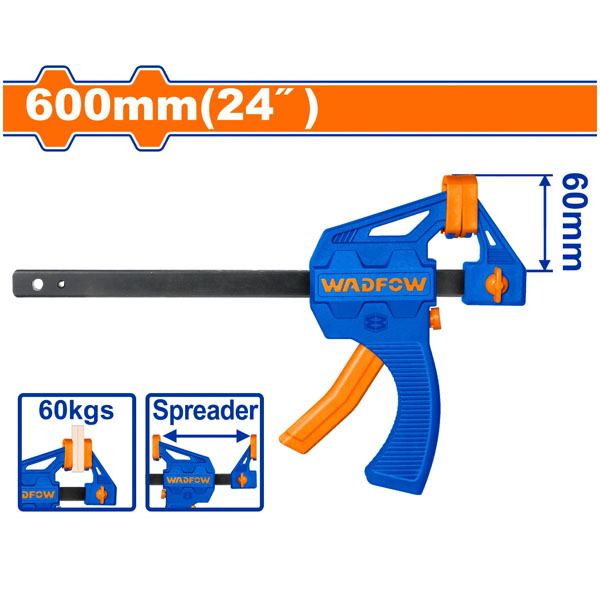 Thanh kẹp nhanh 600mm(24') WadFow WCP4324