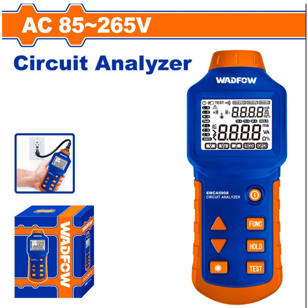 Thiết bị kiểm tra dòng rò RCD/LOOP (AC 85~265V) WadFow WDM9502