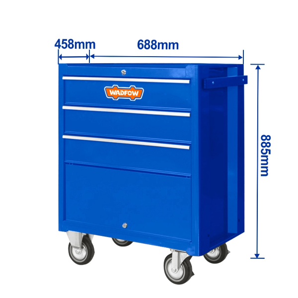 Tủ đựng dụng cụ 3 ngăn kéo 688x458x735mm Wadfow WCS2A03