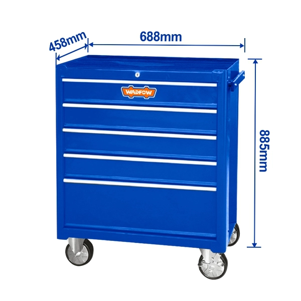 Tủ đựng dụng cụ 5 ngăn kéo 688x458x735mm Wadfow WCS2A05