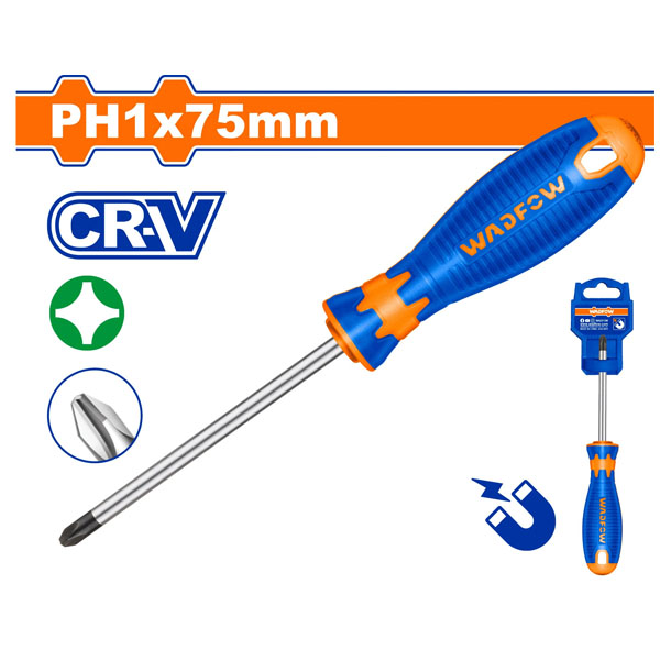 Tua vít bake PH1x75mm WadFow WSD2213