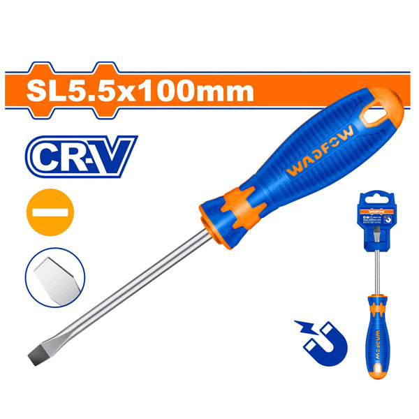 Tua vít dẹp SL5.5x100mm WadFow WSD1254