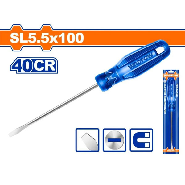 Tua vít dẹp SL5.5x100mm WadFow WSD3954