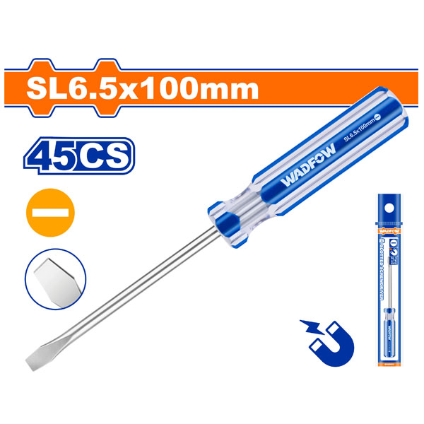 Tua vít dẹp SL6.5x100mm WadFow WSD5964