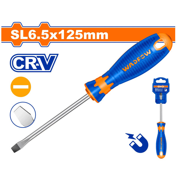 Tua vít dẹp SL6.5x125mm WadFow WSD1265
