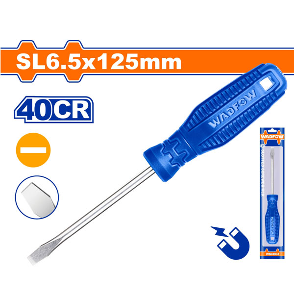 Tua vít dẹp SL6.5x125mm WadFow WSD3965