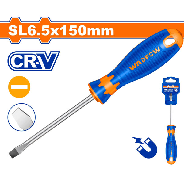 Tua vít dẹp SL6.5x150mm WadFow WSD1266