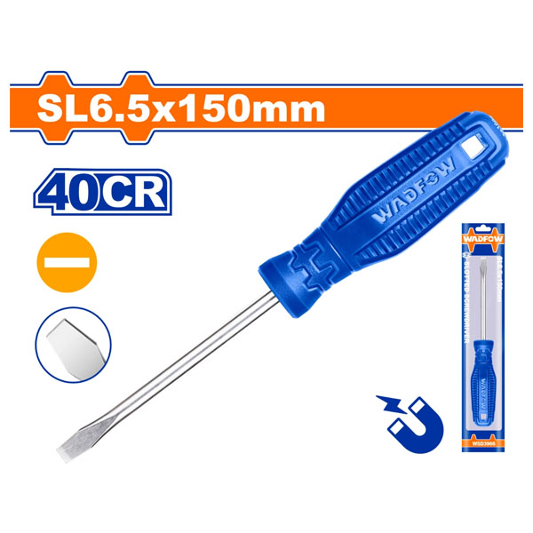 Tua vít dẹp SL6.5x150mm WadFow WSD3966